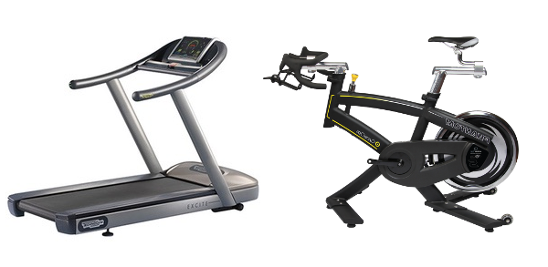 Arcade Fitness with treadmill or stationary bike