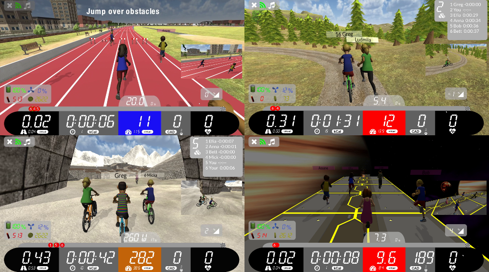 Arcade Running levels screenshots