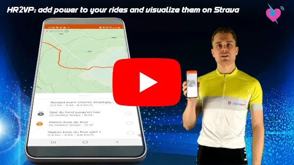 Pair HR2VP with Strava on Android