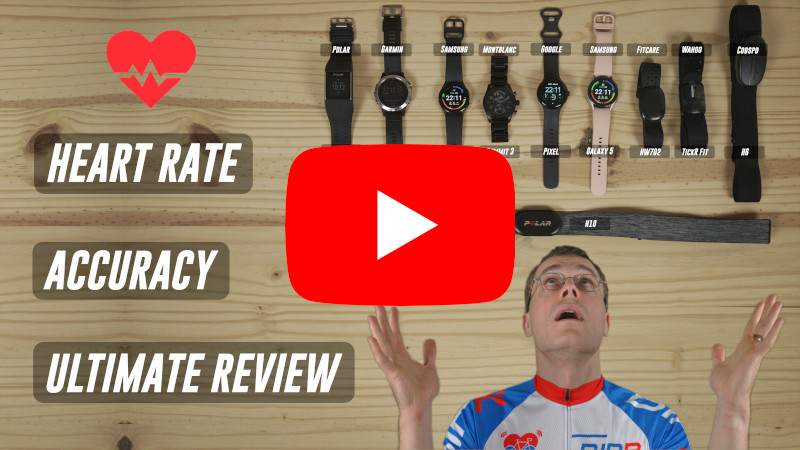 Heart rate monitor accuracy review on a road bike and indoor thumbnail
