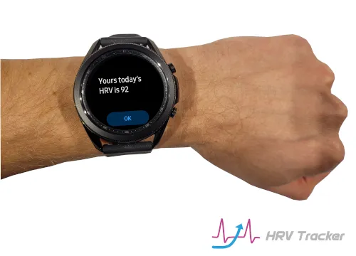 Measure HRV with your Samsung watch