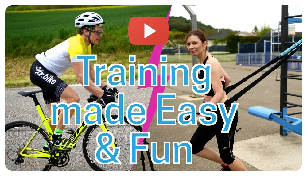 Training made easy and fun by BIPR (cycling, running, fitness)
