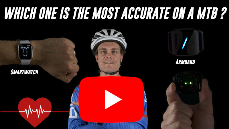 Heart rate monitor accuracy on a mountain bike thumbnail